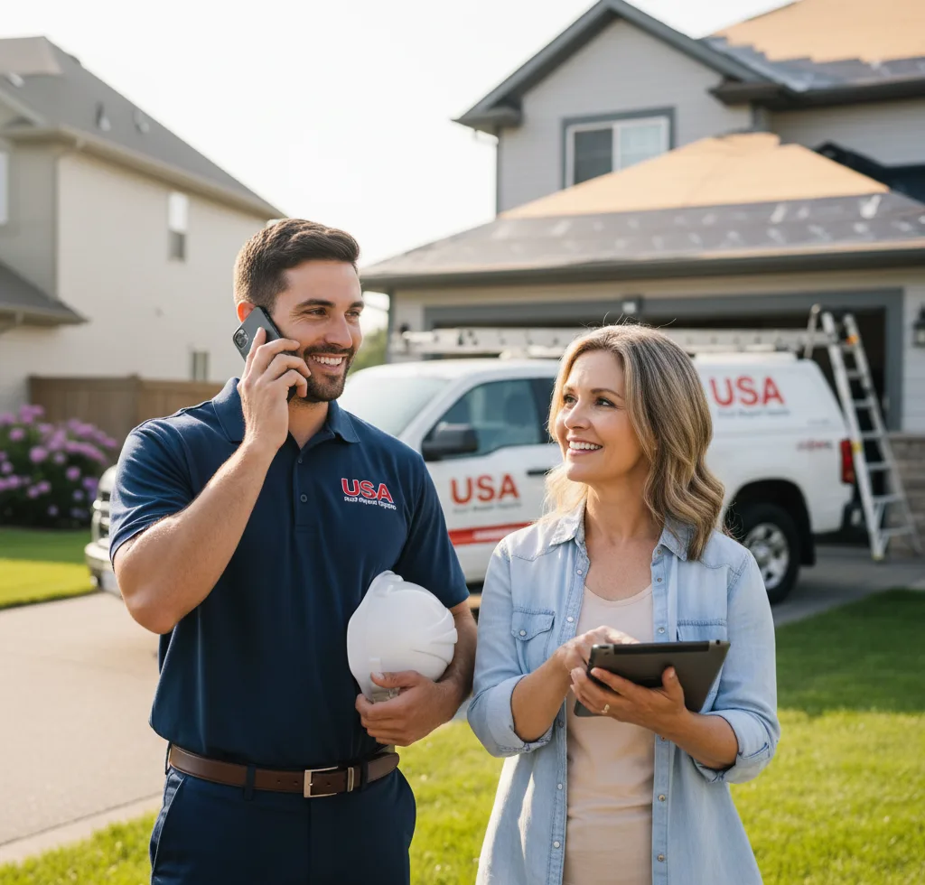 USA Roof Repair Experts customer support in North Stratford